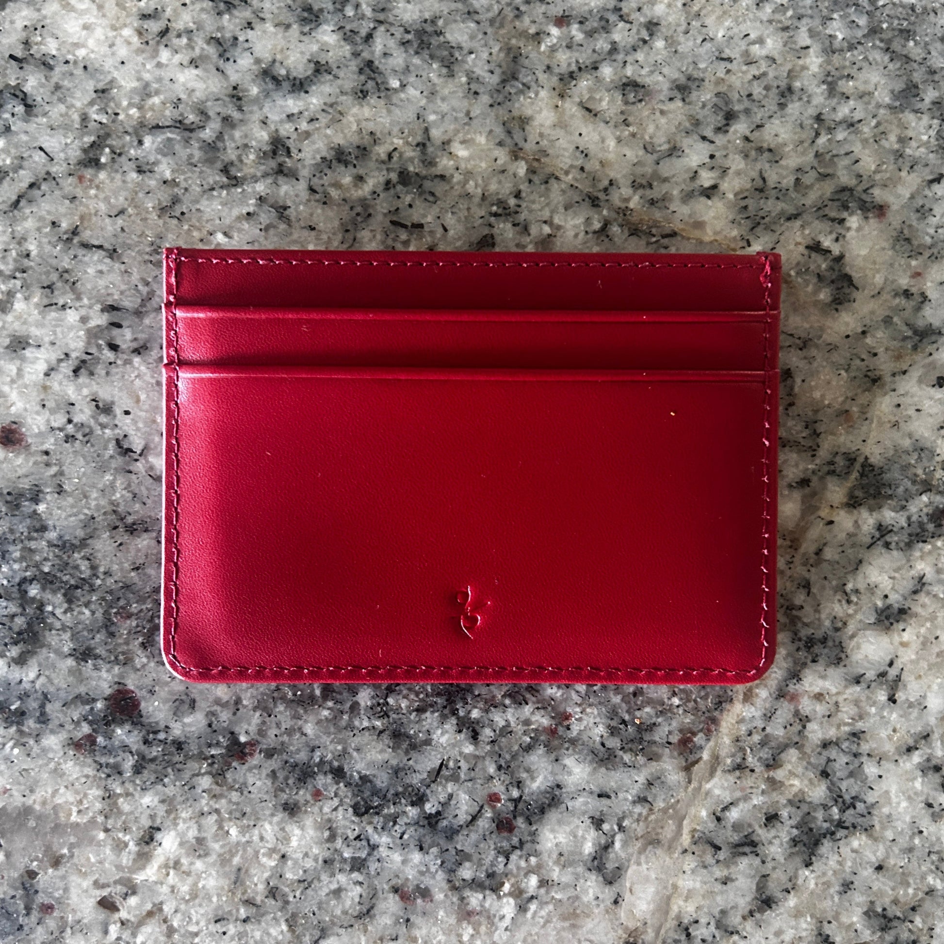 Red "Spider Lilly" Card Holder