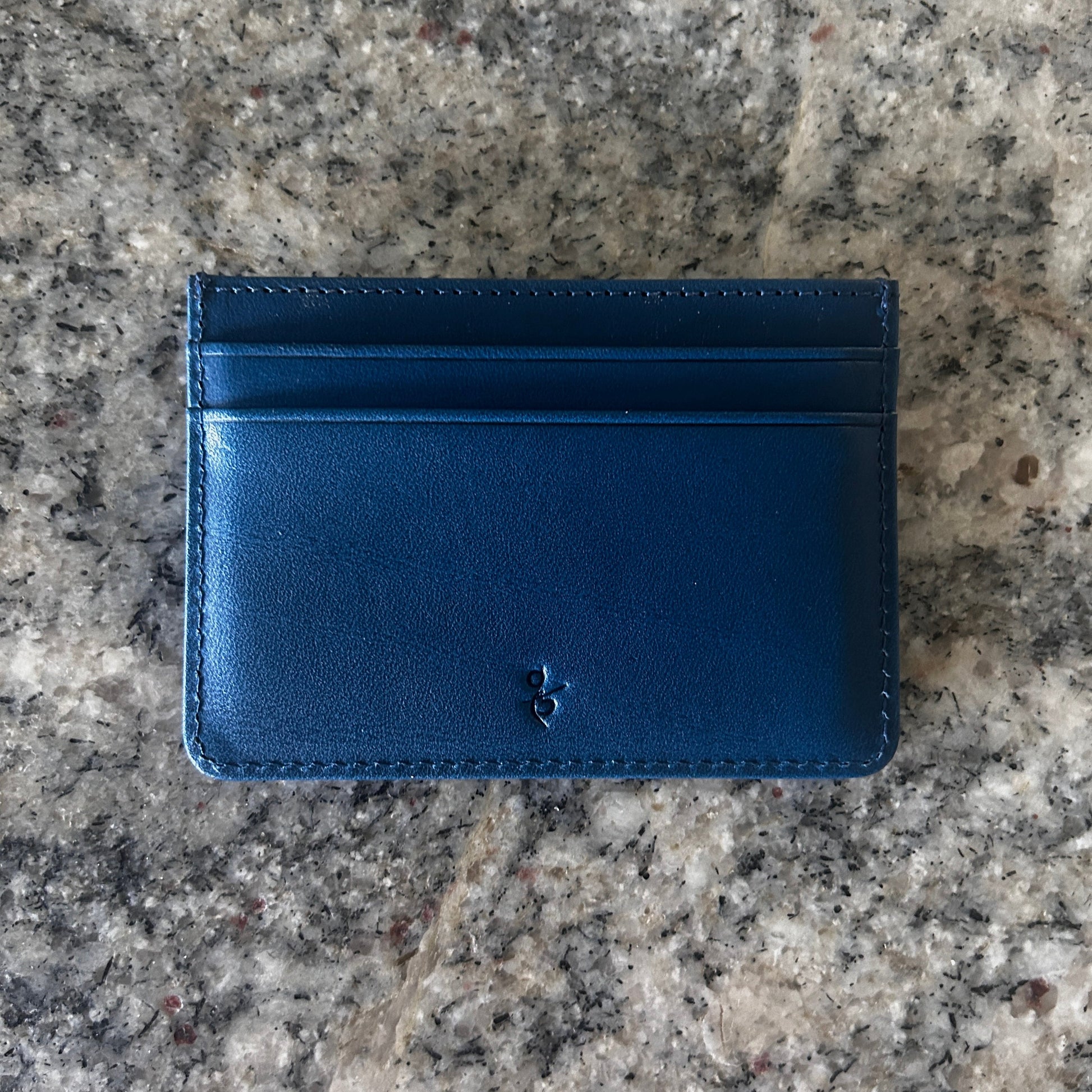 Blue "Spider Lilly" Card Holder